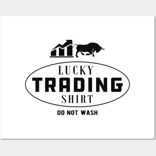 Trader - Lucky Trading shirt do not wash Posters and Art